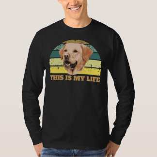 Golden Retrieve Retro Labrador Retriever Morsa Gol T Shirt