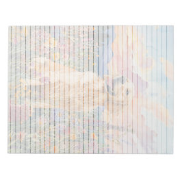 Golden Retriever - 11-tums x 8,5-tums Lintat Antec Anteckningsblock