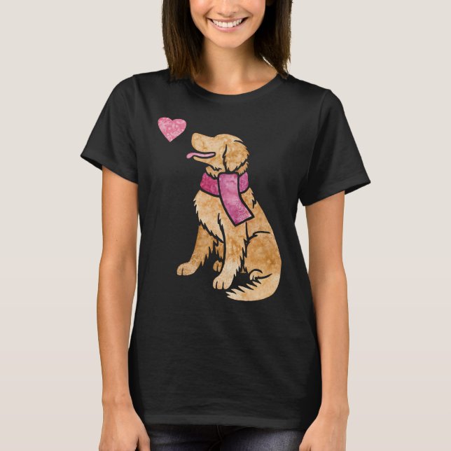 Golden Retriever 2 626 T Shirt (Framsida)