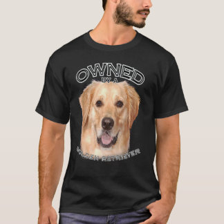 Golden Retriever 2 Ägare Ägs Av T Shirt