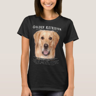 Golden Retriever 2 Owner Human Trainer T Shirt