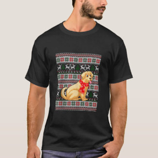 Golden Retriever Älskare-julfamiljen Matching P T Shirt