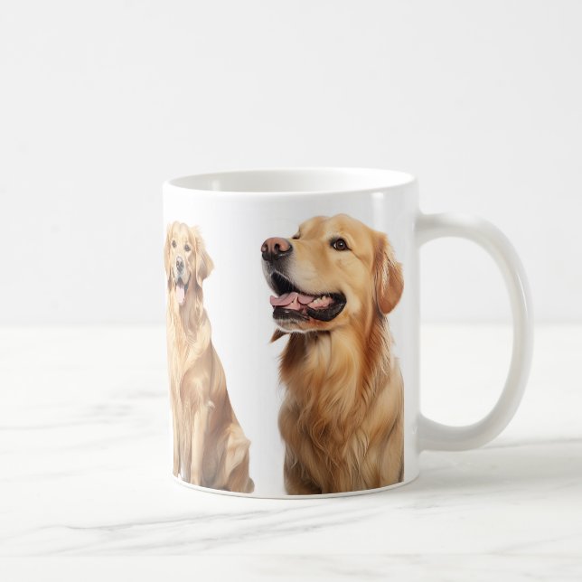 Golden Retriever älskare kaffe mugg (Höger)