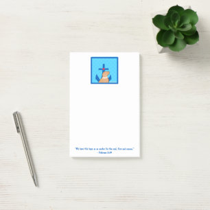 Golden Retriever, Anchor och Hearts Post-it Block