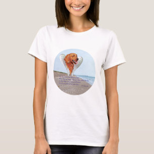Golden Retriever Ängel T-shirt