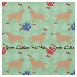 Golden Retriever - Anpassa Tyg