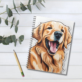 Golden Retriever Anteckningsbok