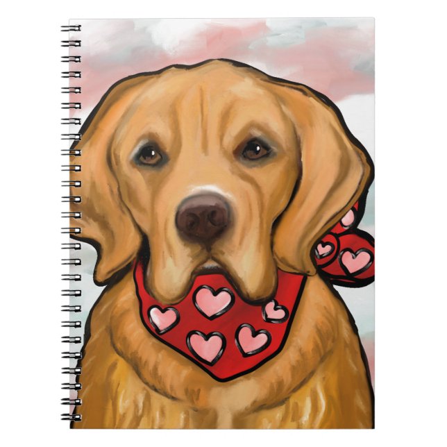 Golden Retriever Anteckningsbok (Framsidan)