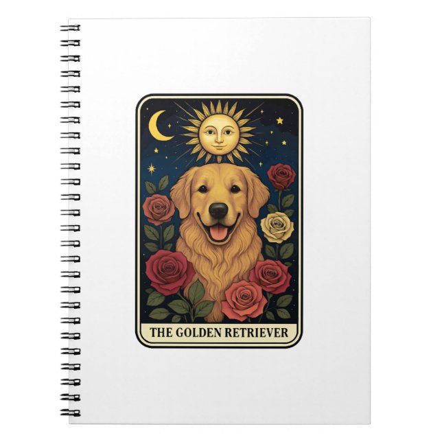 Golden Retriever Anteckningsbok (Framsidan)