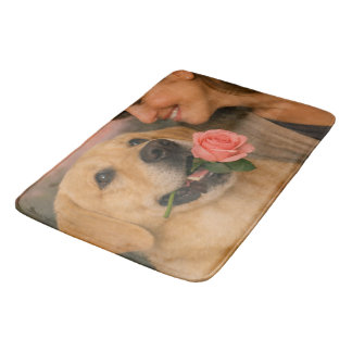 Golden Retriever Baddmatt – Pet Art Badrumsmatta