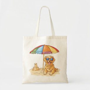 Golden Retriever Beach Hund Tygkasse