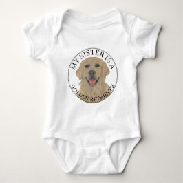 Golden Retriever Big Sister T Shirt