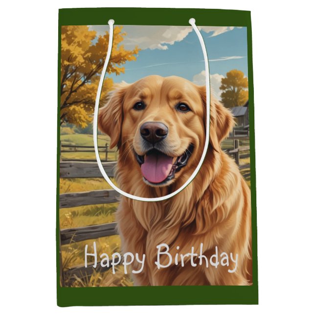 Golden Retriever Birthday (Framsidan)