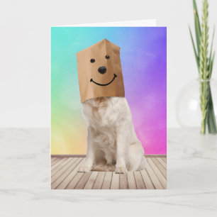 Golden Retriever Birthday Humor Kort