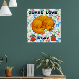 Golden Retriever, citat Poster