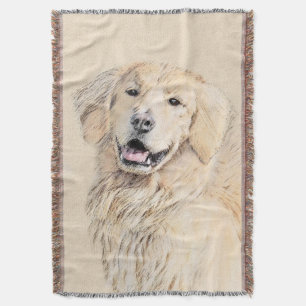 Golden Retriever - Cute Original Hund Art Filt