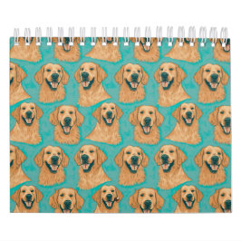 Golden Retriever Desktop Calendar Kalender