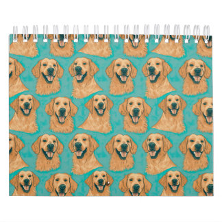 Golden Retriever Desktop Calendar Kalender
