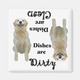 Golden Retriever Dishwasher Magnet