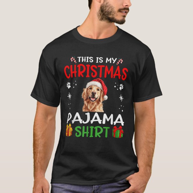 Golden Retriever Dog Nightgown Pajama This is my C T Shirt (Framsida)