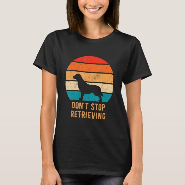 Golden Retriever Dog Owner T Shirt (Framsida)