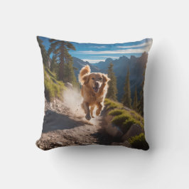 Golden Retriever Elegant Dekorativ kudde