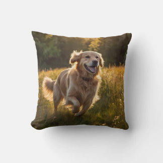 Golden Retriever Elegant Dekorativ kudde