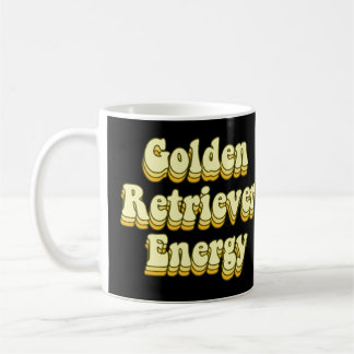 Golden Retriever Energy Kaffemugg