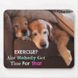 Golden Retriever Exercise Demotivational Musmatta