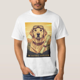 Golden Retriever Explorer Äventyr Hund T-Shirt