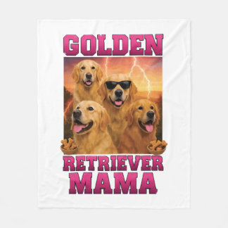 Golden Retriever Fleecefilt