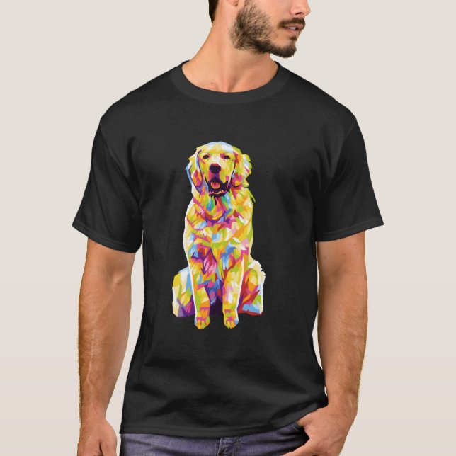 Golden Retriever For Golden Retriever T Shirt (Framsida)