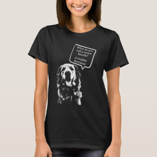 Golden Retriever för idékvinnor & Golden Retrieve T Shirt