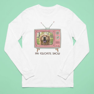 Golden Retriever Foto T-Shirt – Mitt Favoritprogra