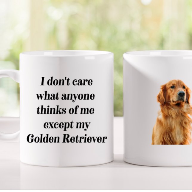 Golden Retriever Funny Gift Mugg (Skapare uppladdad)