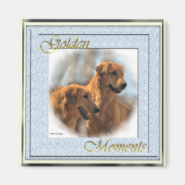 Golden Retriever-gåvor Magnet