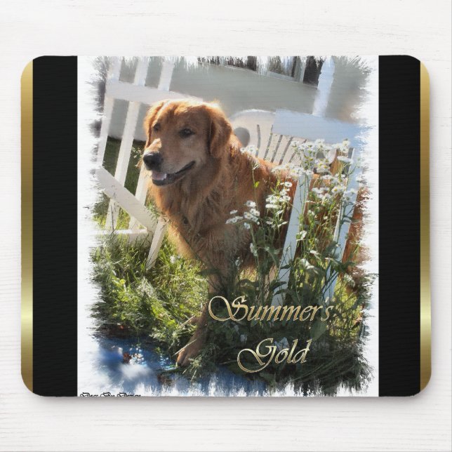 Golden Retriever-gåvor Musmatta (Framsidan)