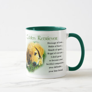 Golden Retriever Gifts, Golden Lovers Mugs Mugg