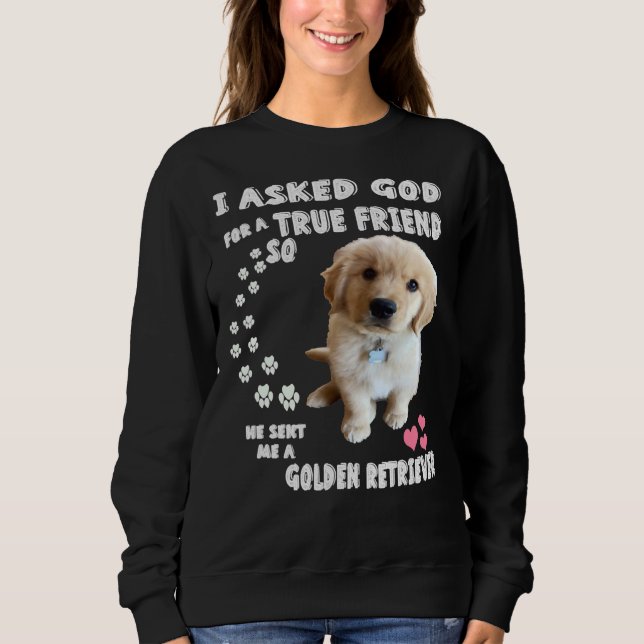 Golden Retriever Golden Retriever Cute Golden Retr T Shirt (Framsida)