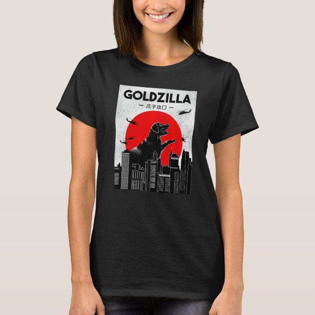 Golden Retriever  Golden Retriever T Shirt (Framsida)