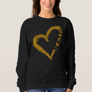 Golden Retriever Guld Hund Heart Shape T Shirt