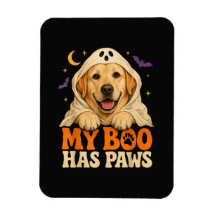 Golden Retriever Halloween Skumma Tassar Magnet