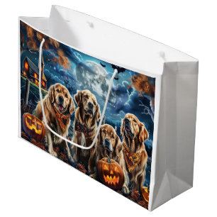 Golden Retriever Halloween Spooky