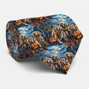 Golden Retriever Halloween Spooky Slips