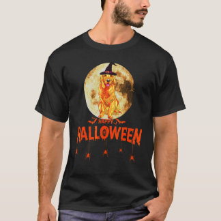 Golden Retriever Halloween T Shirt