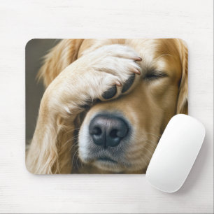 Golden Retriever Handflatan Ansikte Musmatta