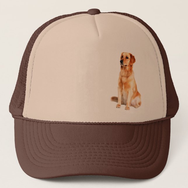 Golden Retriever Hat Keps (Framsida)
