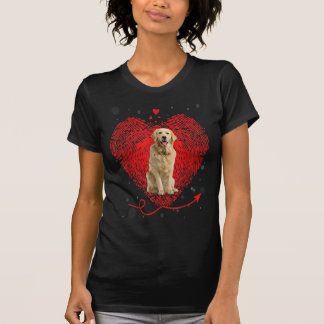 Golden Retriever Heart|Cute Golden Owner T Shirt