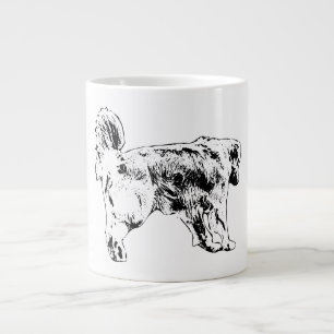 Golden Retriever Helgdag Brew Jumbo Mugg