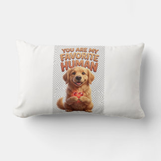 Golden Retriever Hjärtkudde Lumbarkudde